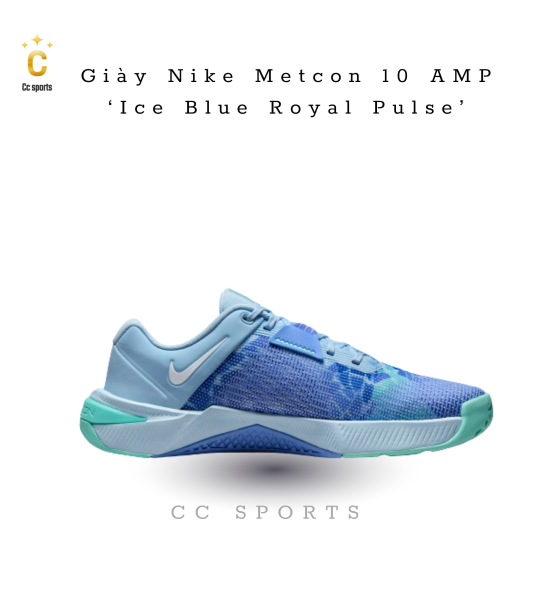 Giày Nike Metcon 10 AMP  Ice Blue Royal Pulse