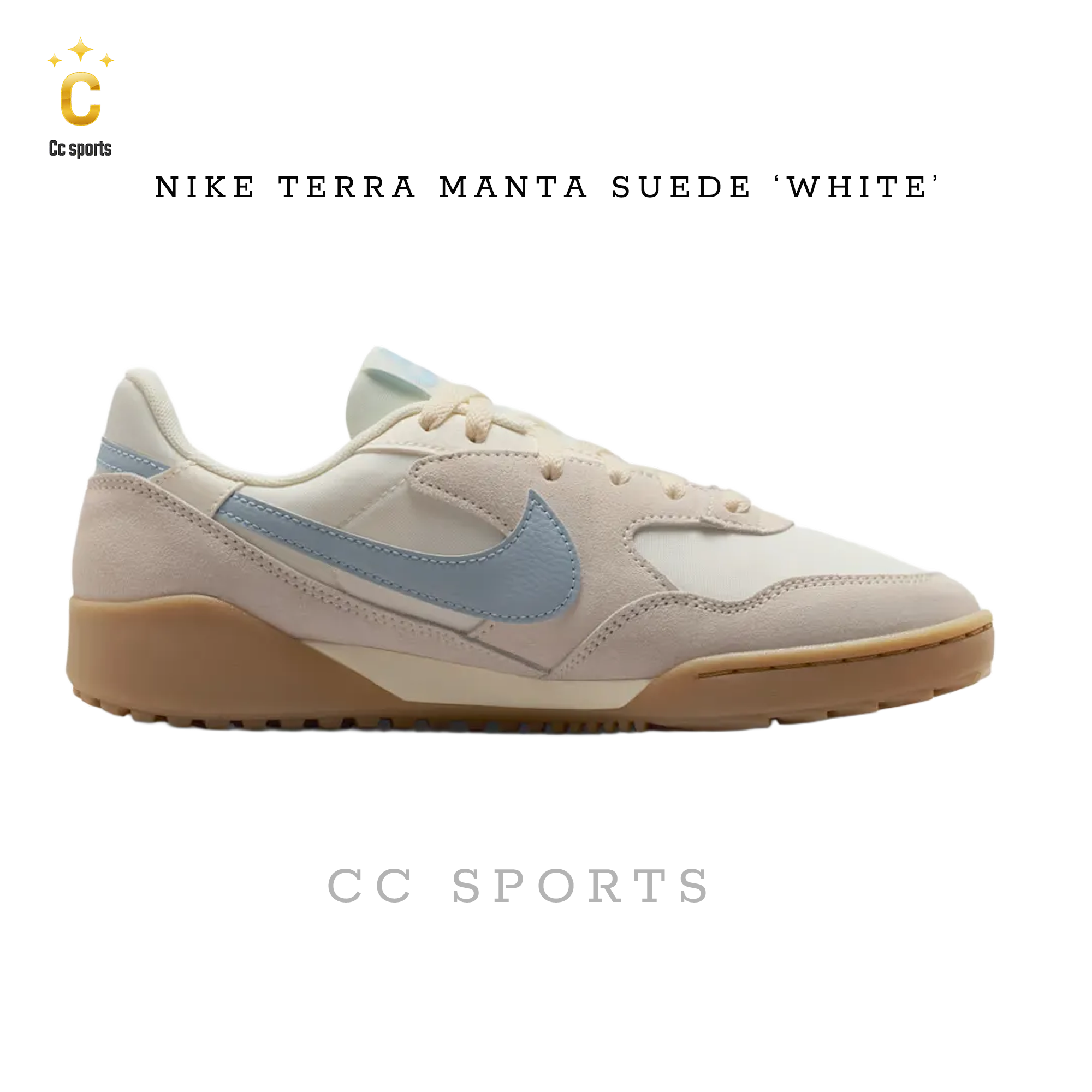 Giày Nike Terra Manta Suede ‘White’