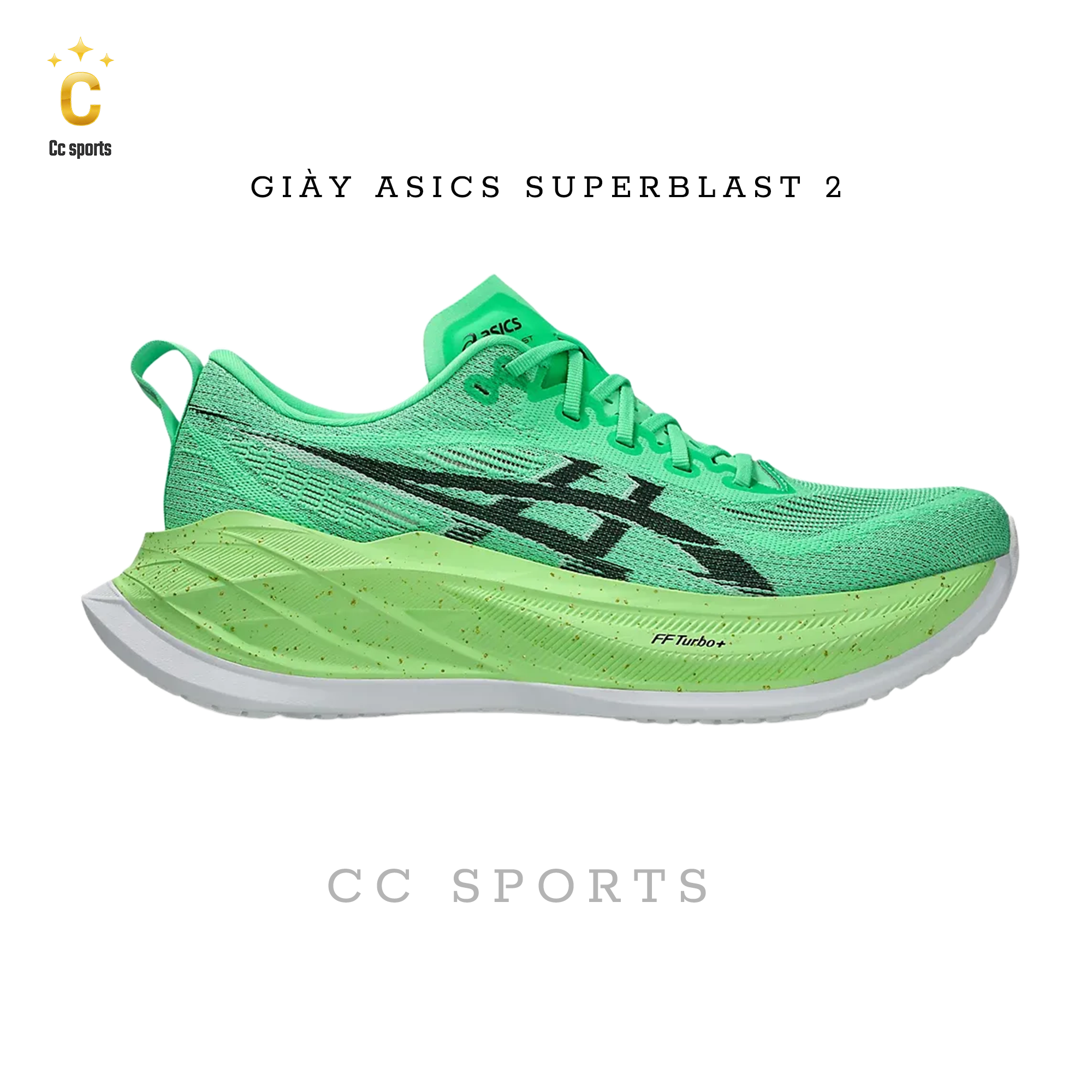 Giày chạy bộ ASICS SUPERBLAST 2 Unisex - 1013A185.300