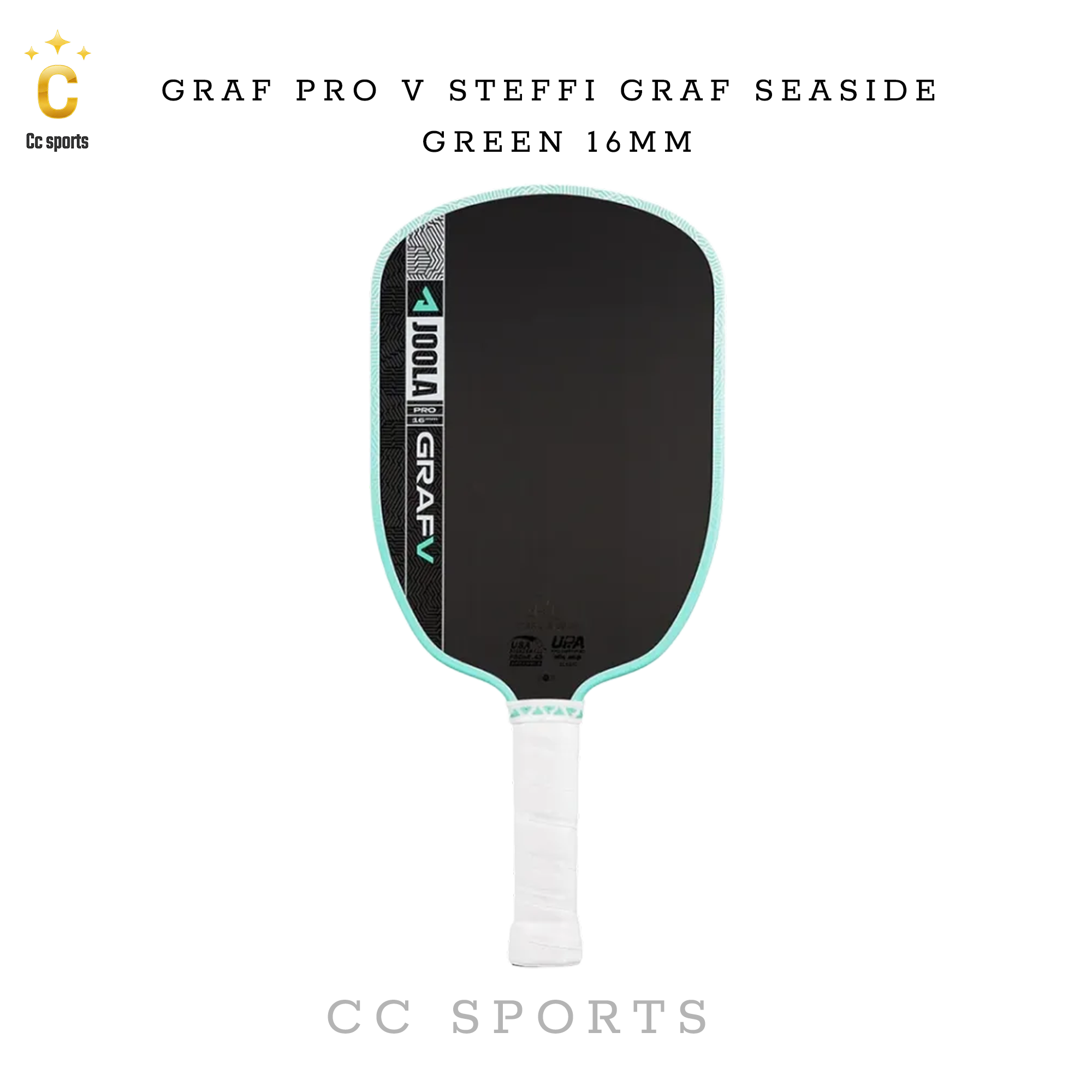Vợt Joola Graf Pro V Steffi Graf Seaside Green 16mm