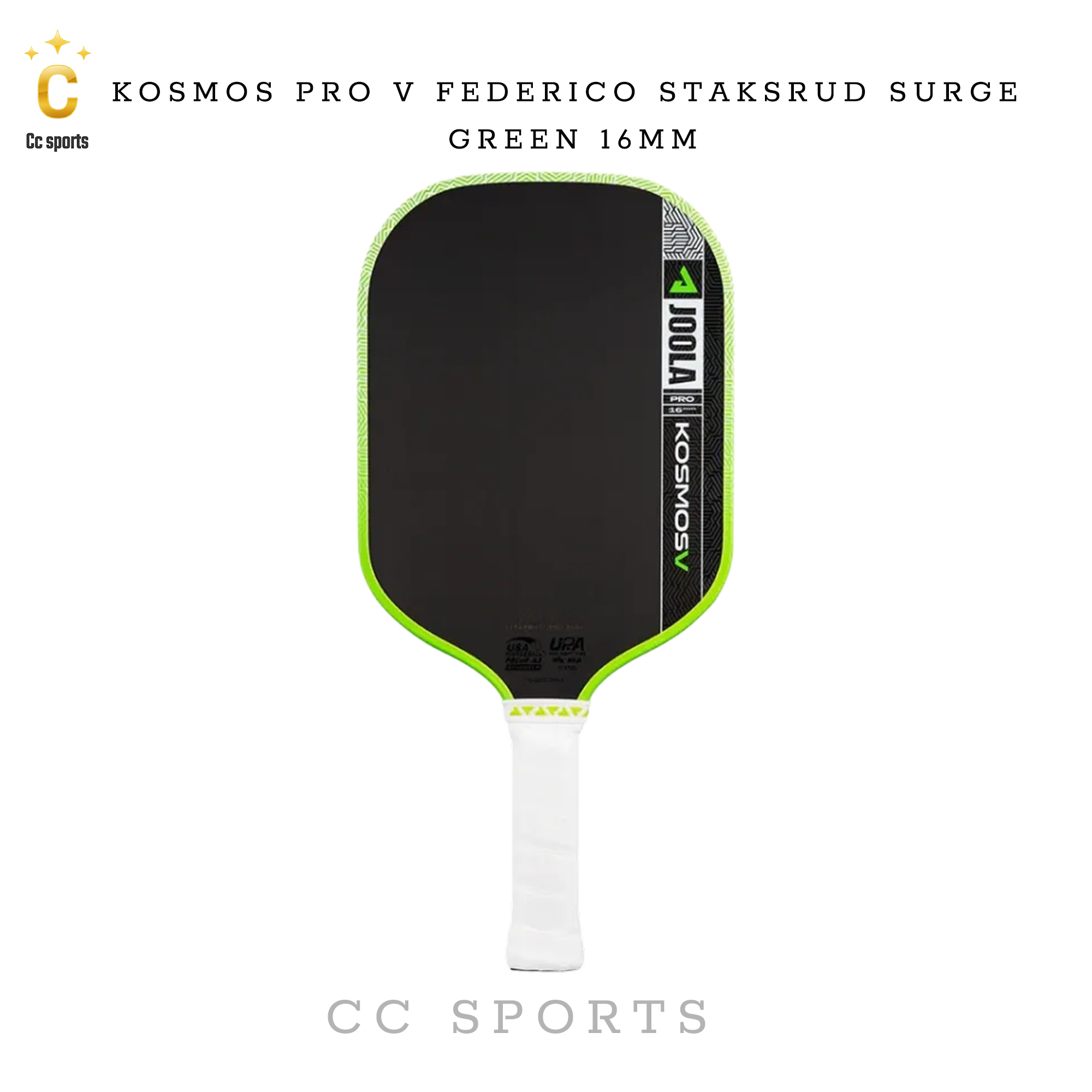 Vợt Joola Kosmos Pro V Federico Staksrud Surge Green 16mm