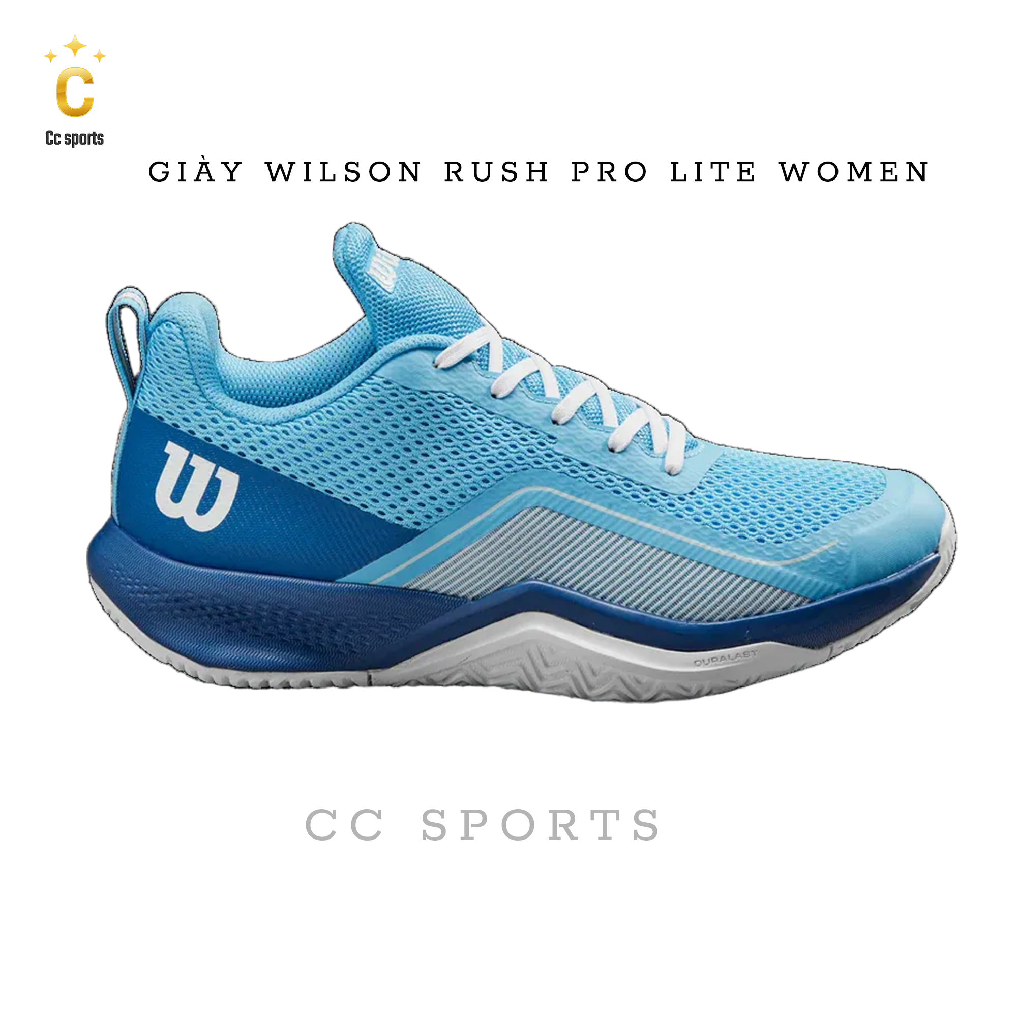 Giày Tennis/Pickleball Wilson Rush Pro Lite Women