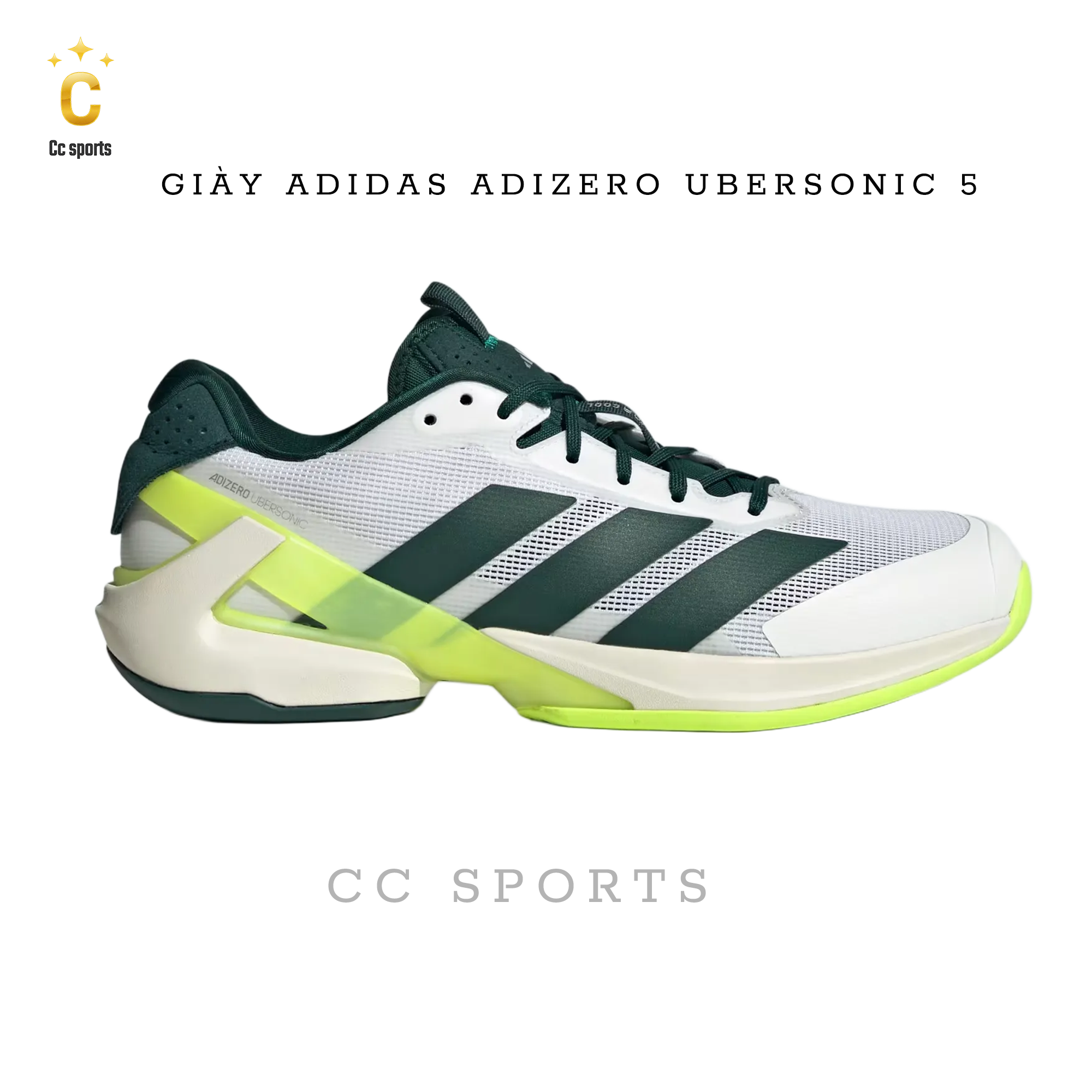 Giày Tennis/Pickleball Adidas Adizero ubersonic 5