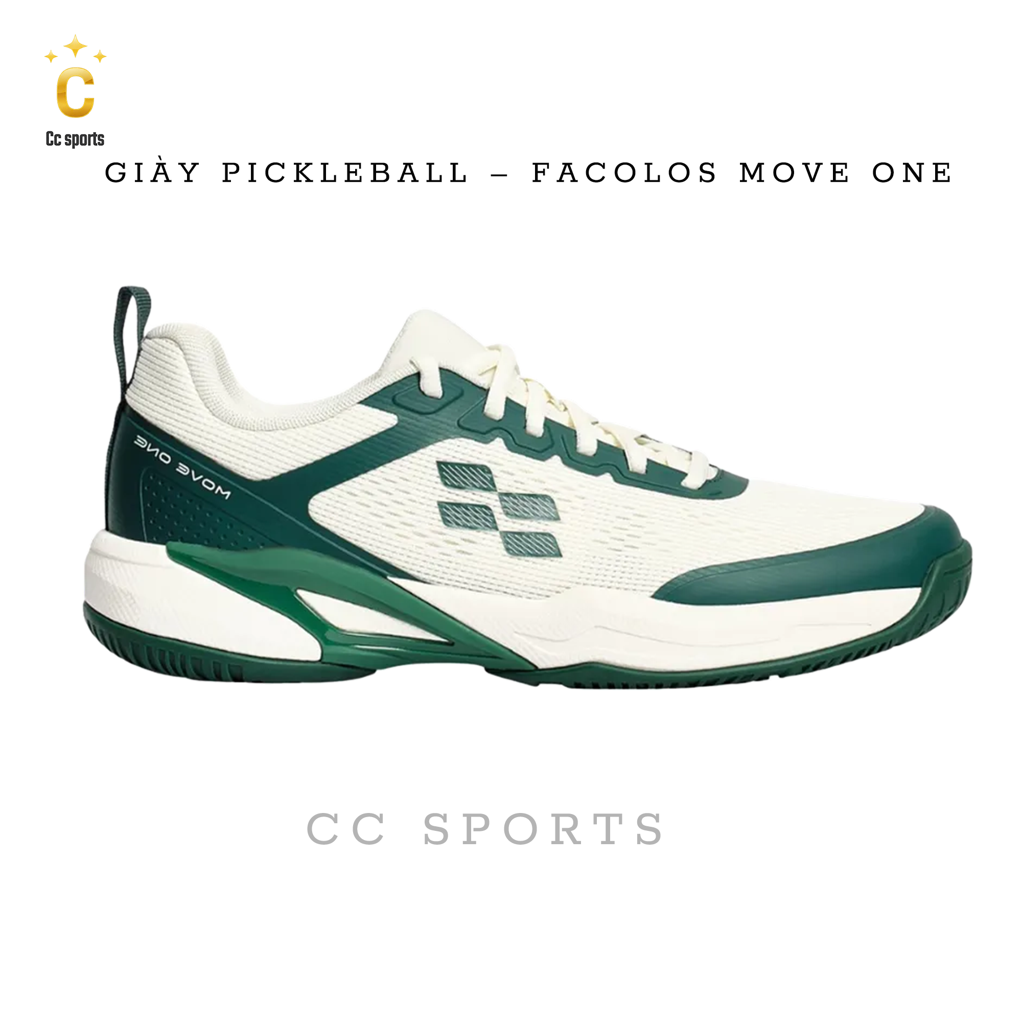 Giày Pickleball Facolos Move One