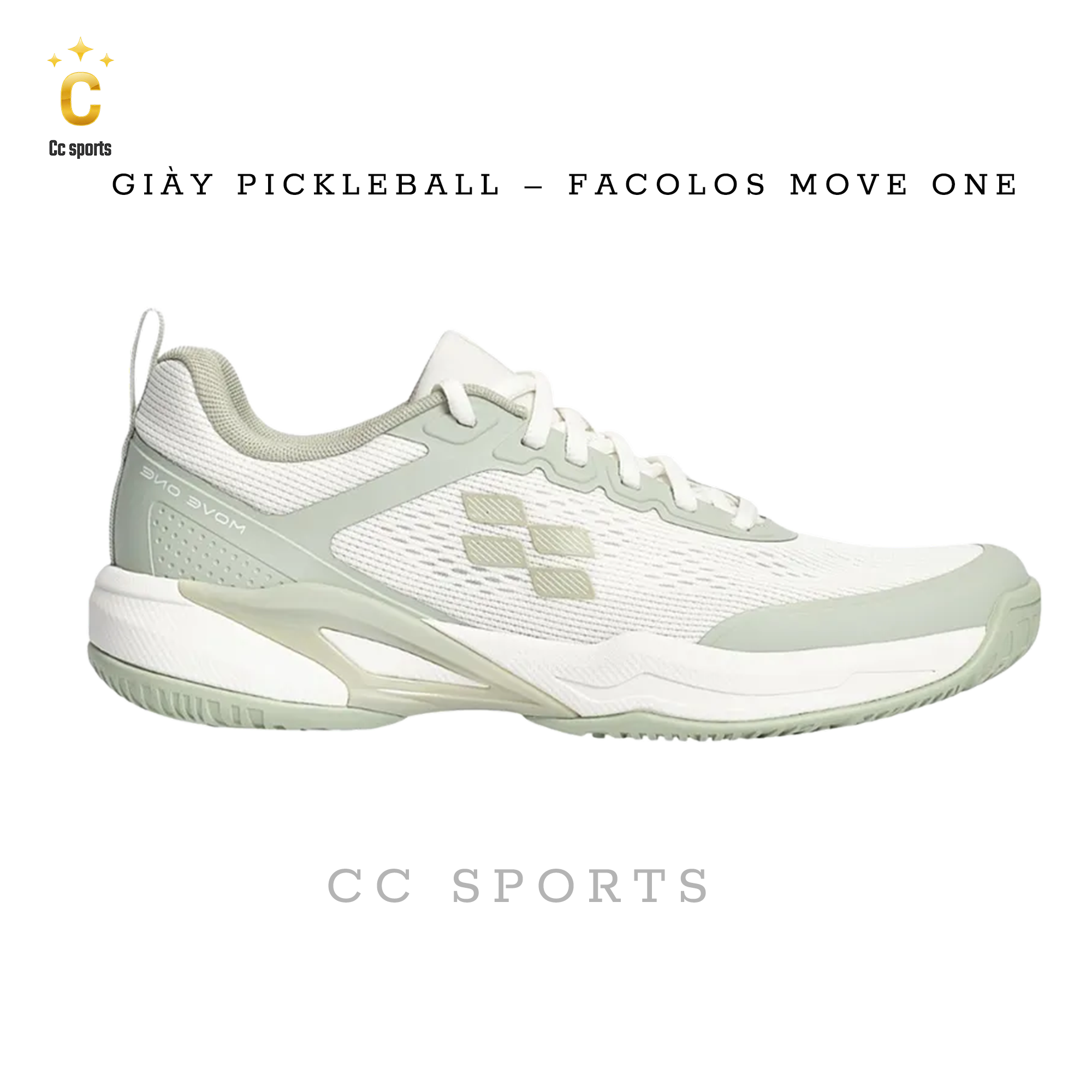 Giày Pickleball Facolos Move One