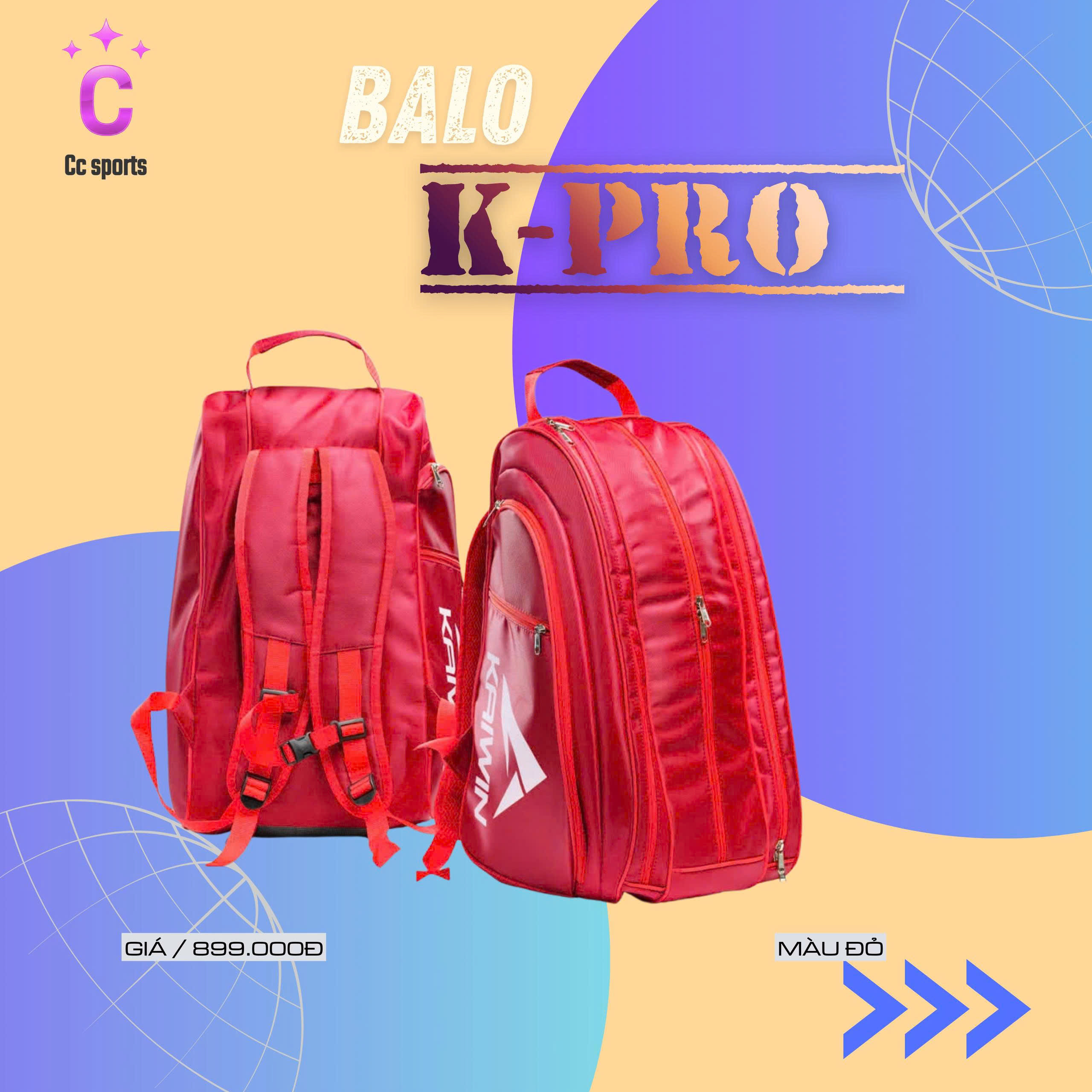 Balo Pickleball Kaiwin K-Pro