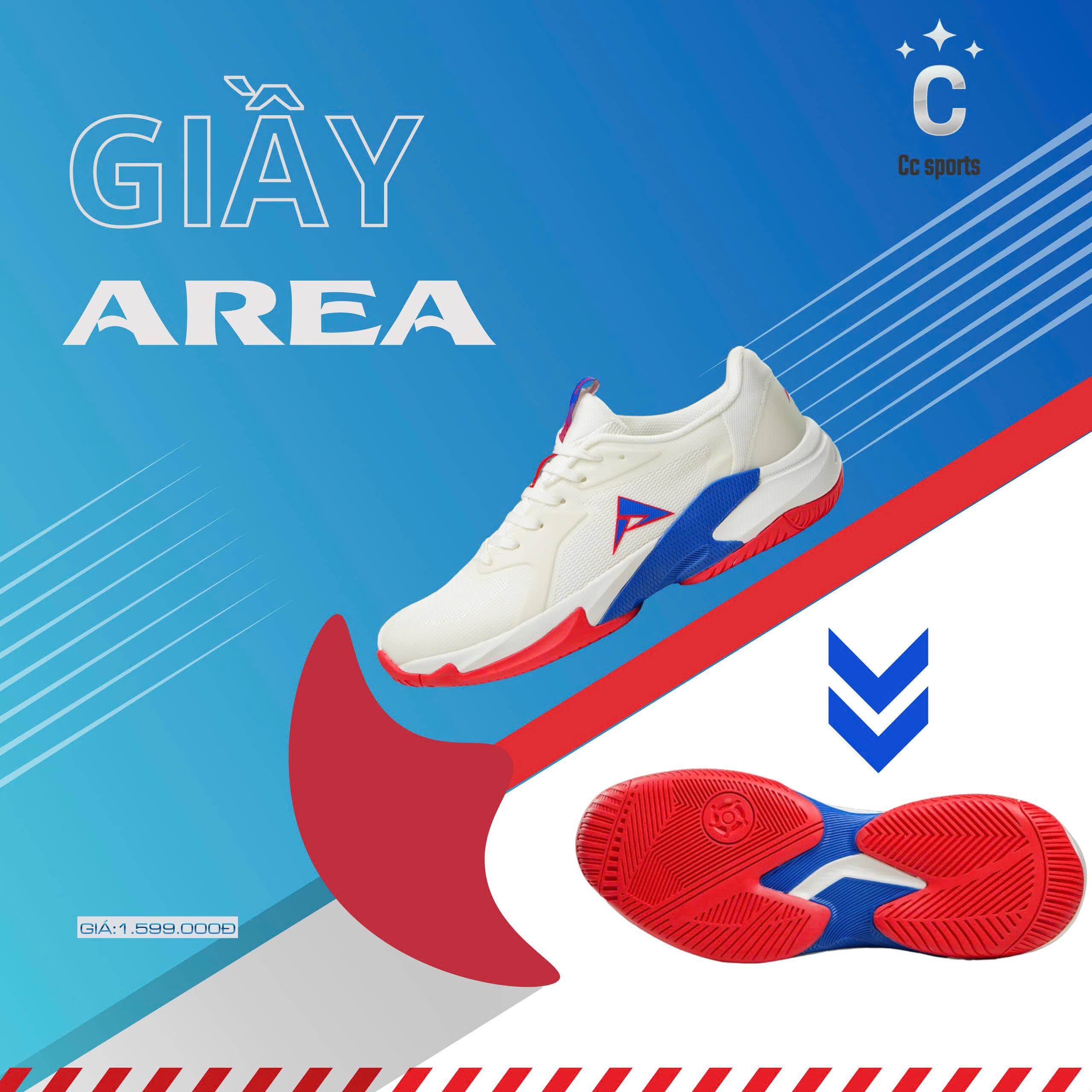 Giày Pickleball Kaiwin Area