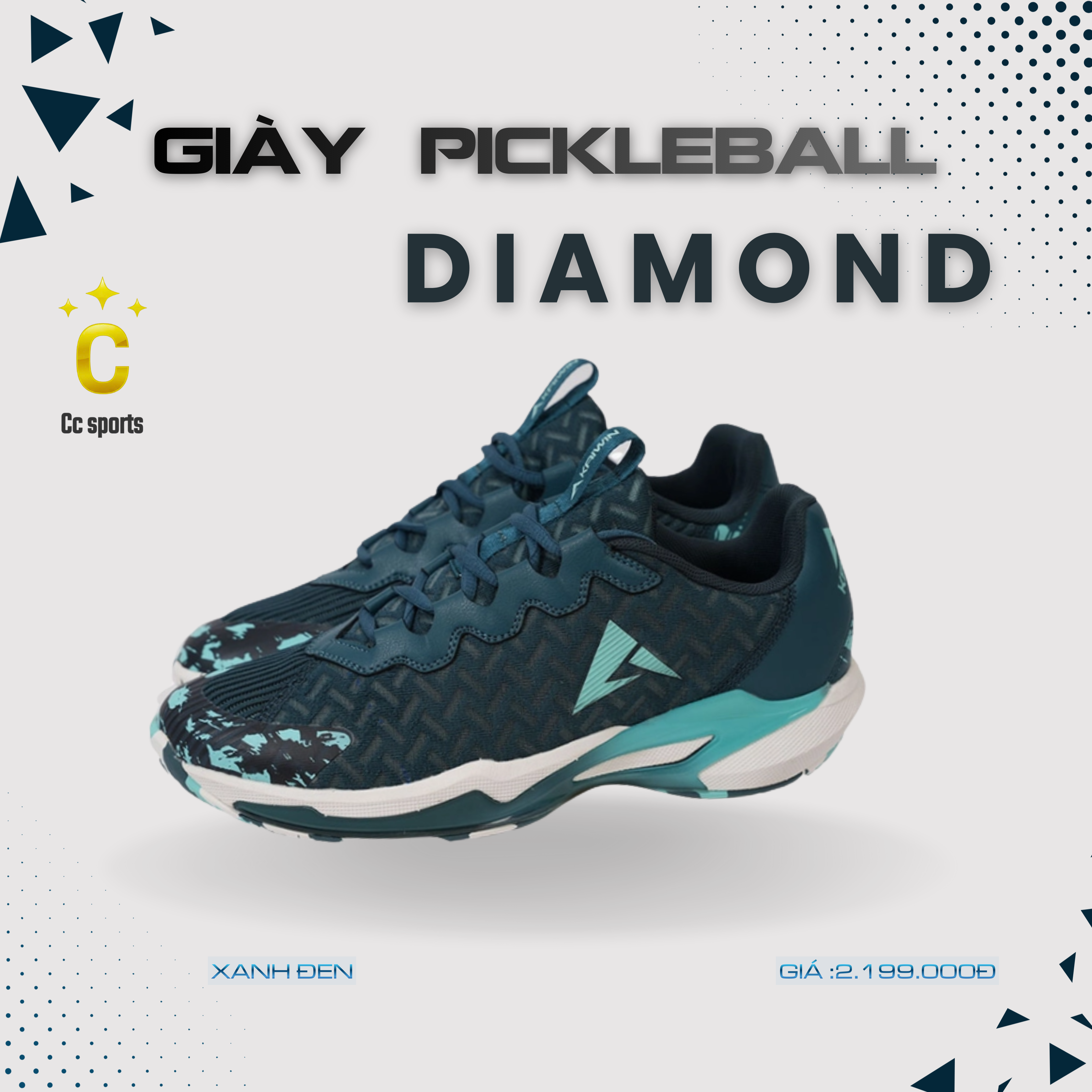 Giầy Pickleball Kaiwin Diamond
