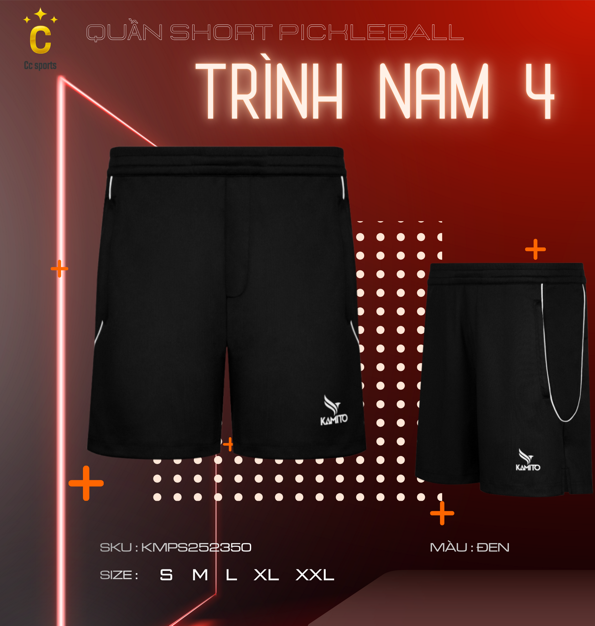 Quần Short Pickleball Trình Nam 4