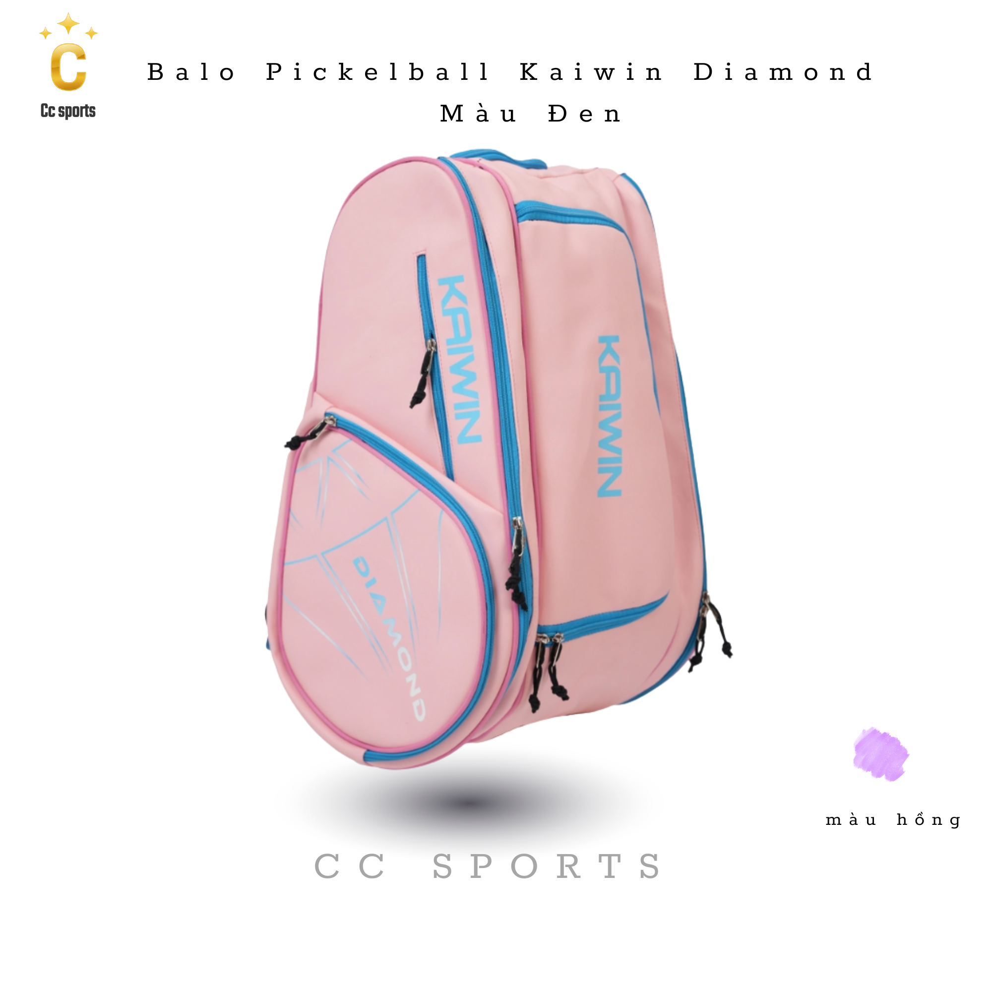 Balo Pickelball Kaiwin Diamond