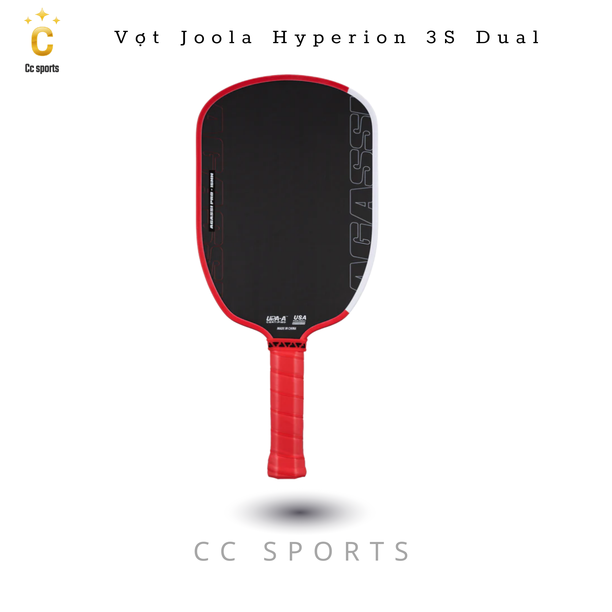 Vợt Joola Agassi Pro IV 16mm